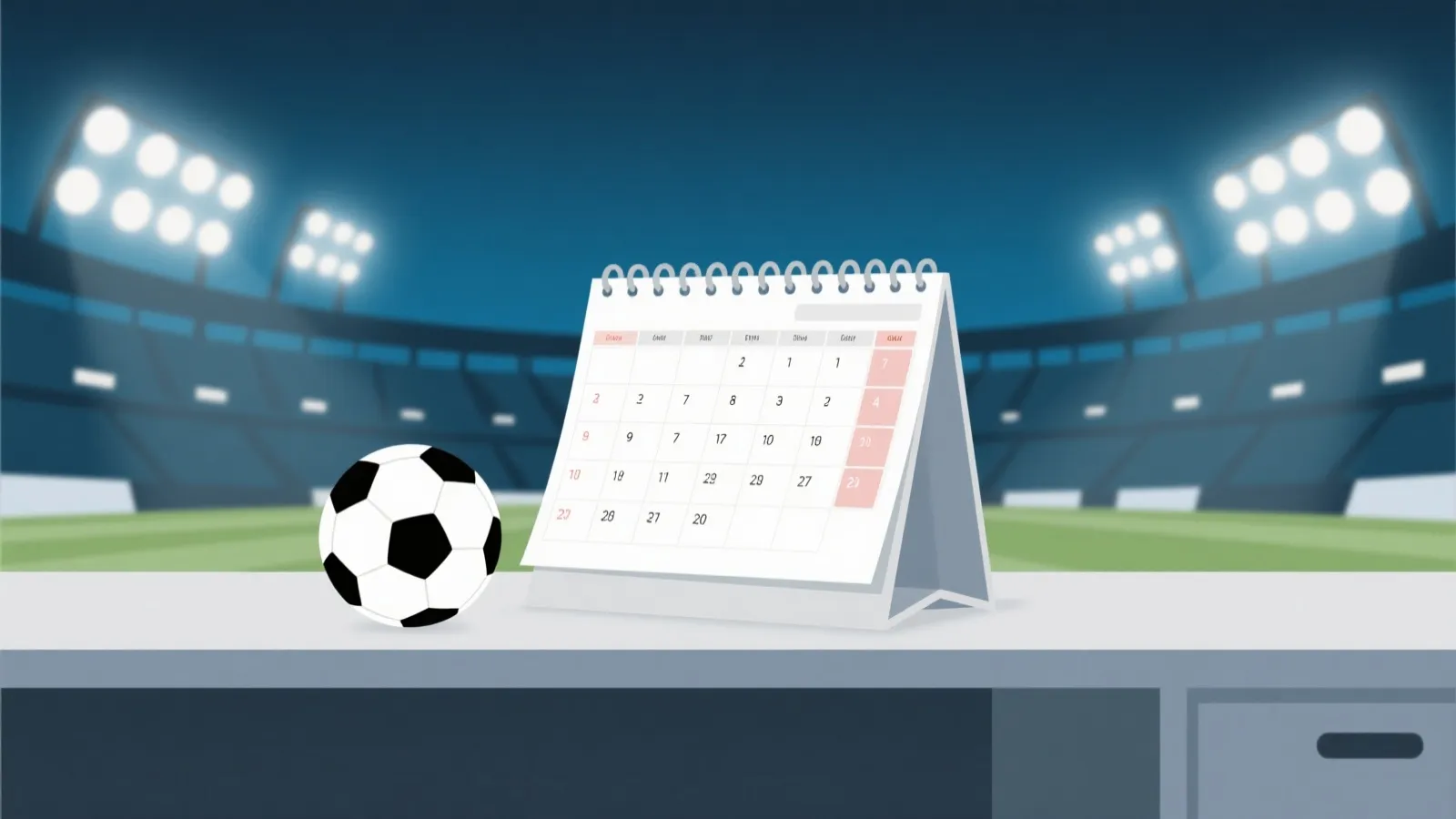 2026 世界杯赛程与日历查询示意图